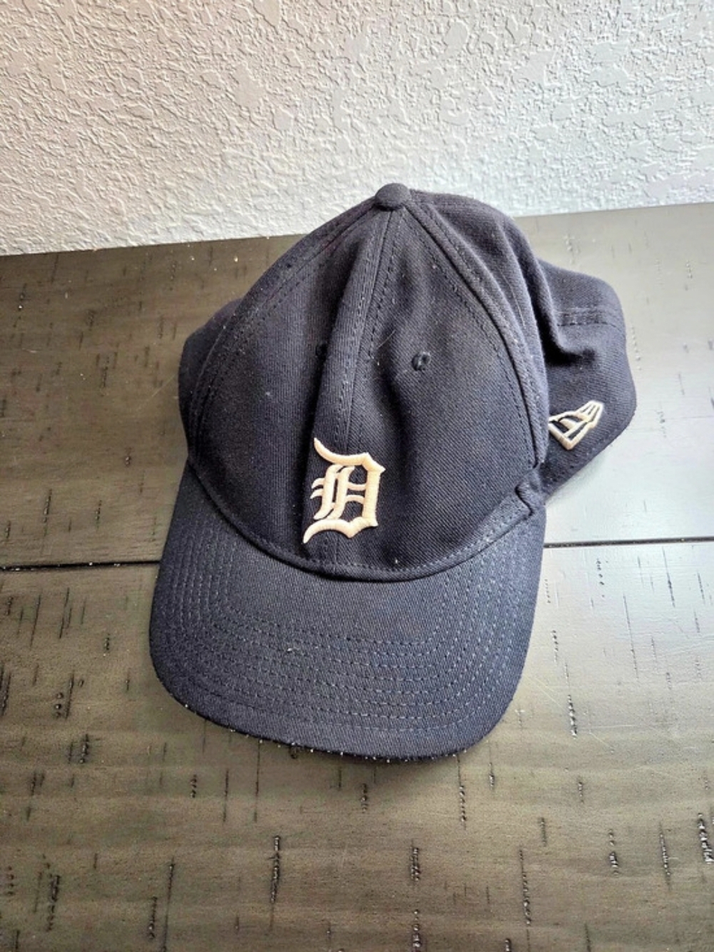 New Era Detroit Tigers 59FIFTY Black Fitted Cap Size 7 1/4